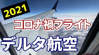 【2021年最新映像】デルタ航空ラスベガス→ミネアポリス搭乗レビュー