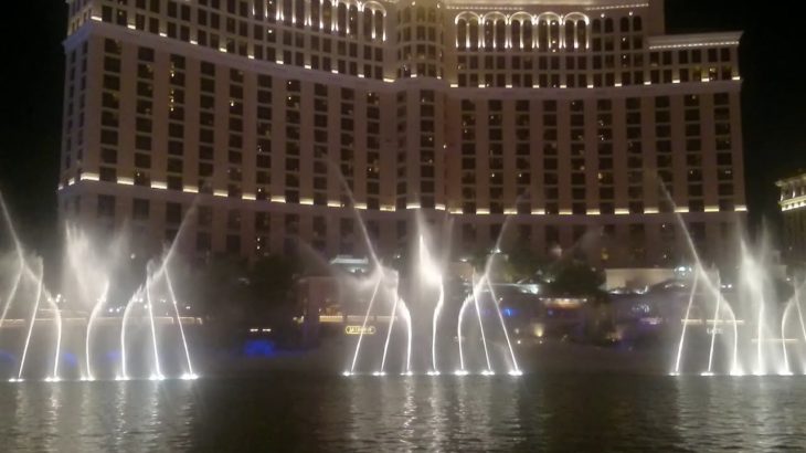 【ラスベガス】ベラージオ噴水ショー「ピンクパンサー」 ／ “The Pink Panther” – Bellagio Fountains,Las Vegas