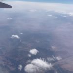 グランドキャニオン付近を上空から観光！ラスベガスから離陸してすぐの景色