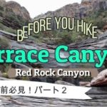 Terrace canyon Part 2【ラスベガス郊外・レッドロック】ハイキング　＃春の沙漠ハイキング