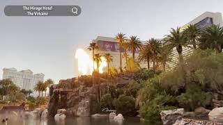 the mirage Las Vegas The Volcano  family tripJun,2021ミラージュホテル　ラスベガス　火山ショー家族旅行