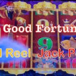 Good Fortune slot machine Gold Reel  Jack pot /ラスベガス スロット