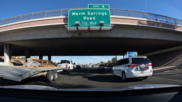Las Vegas – My Daily Commute With Tesla Model 3 – ラスベガス　4k UHD テスラ通勤
