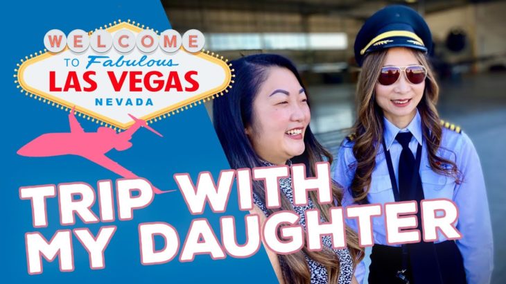 WE ARE GOING TO VEGAS! Mother-Daughter Trip / ラスベガスまで行こう❗️娘と初めて私の操縦で飛行