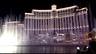 【BTS】Bellagio Fountain Show in Las Vegas, USA with BTS songs by BTS!