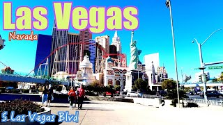 【USA】ラスベガス旅 Day Walk Las Vegas Blvd in Las Vegas  観光 世界一周, Casino, Slot, Show カジノ、スロット、ショー