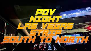 【アメリカ車載動画】【POV】2021年北米カローラSE一人称ラスベガスドライブ ストリップ北上 2021 Corolla SE POV Las Vegas Strip Drive