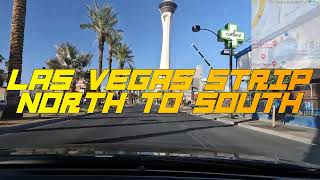 【アメリカ車載動画】朝のラスベガスストリップ (中心地 )南下 SCENIC DRIVE – Morning Las Vegas Strip North to South