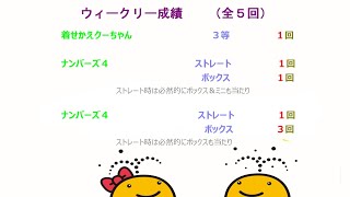 宝くじ　NumSRウィークリー・レポート　2022-07-4