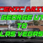 アメリカ車載動画 SCENIC DRIVE St. George, Utah to Las Vegas　ラスベガスからユタ州セントジョージへ　#アメリカ生活 #アメリカ #留学　#ドライブ