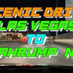 [車載動画] SCENIC DRIVE – Las Vegas to Pahump, Nevada Dawning. 明け方 ネバダ州ラスベガスからネバダ州パーランプへ　#車載動画