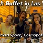 ラスベガスのビュッフェで美女達とブランチ!! 【コスモポリタンのバフェWicked Spoon】