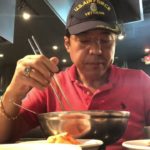 ラスベガス、KIMUCHI Restuarant にてユッケジャンを食する。