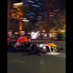 F1 Red Bull car surprise trip on Las Vegas Strip – Nov 2, 2022