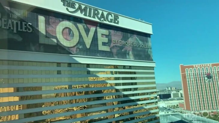 THE MIRAGE Las Vegas Hotel room ミラージュラスベガスホテル案内