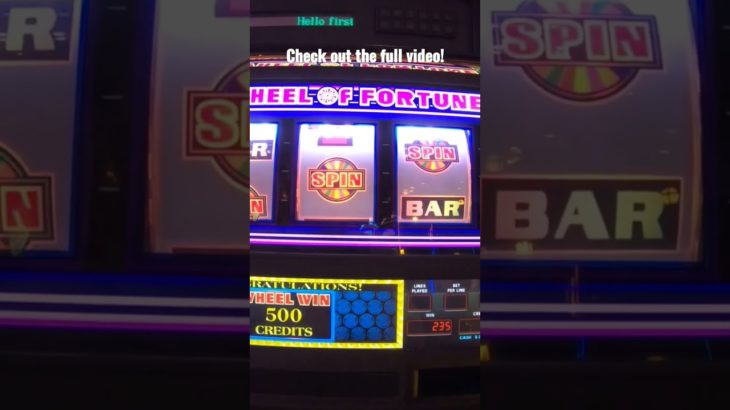 🟡 Las Vegas | New York New York Hotel & Casino Slot Pull. Winning At Slot Machines Is Easy! #Shorts